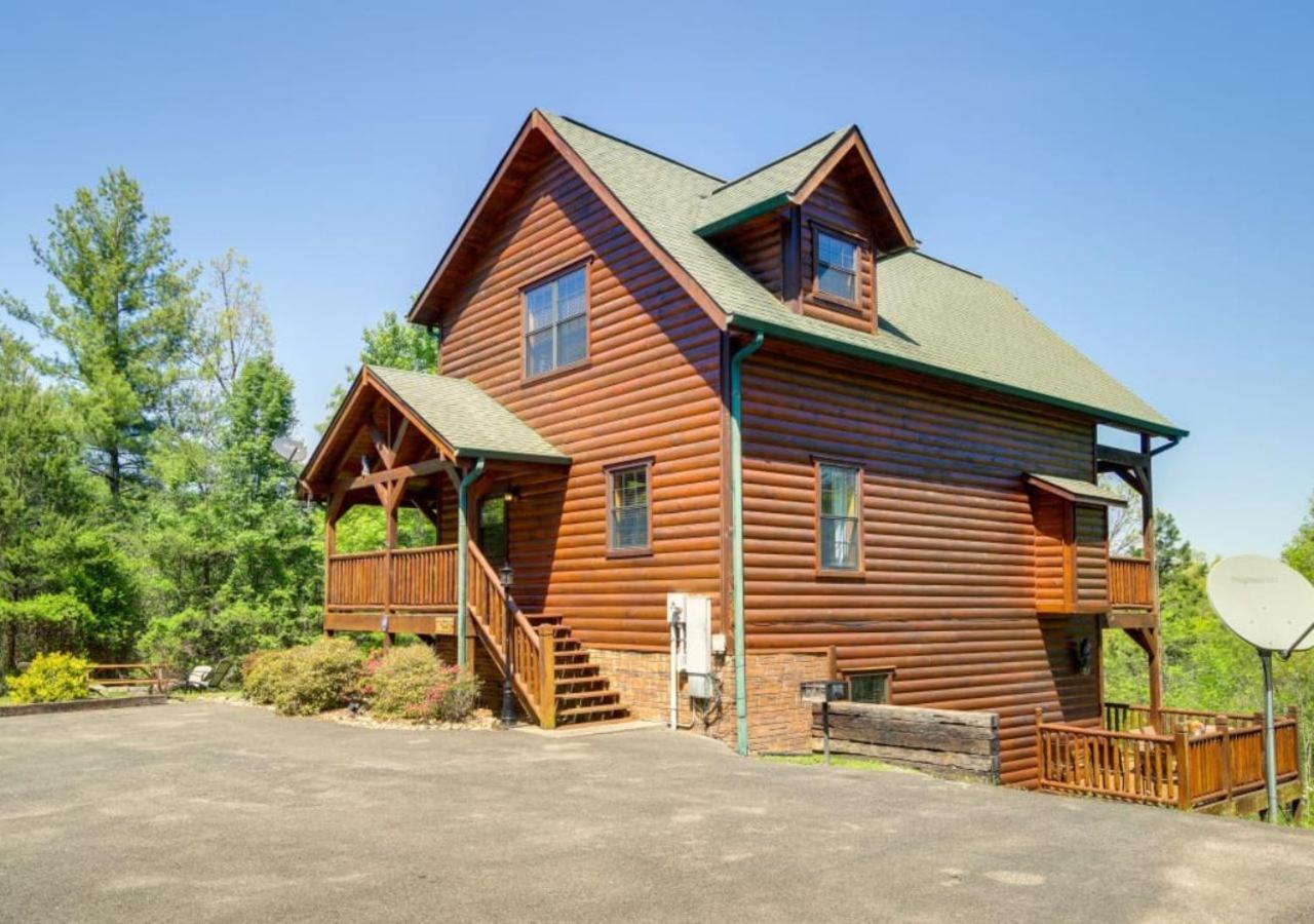 Fabulous Pet-Friendly, Family Cabin With Outdoor Kitchen, Hot Tub, Sauna, Fireplace, Theater Room, Arcade, Pool Table, And Fire Pit Within Minuties Of Dollywood Севьервилл Экстерьер фото